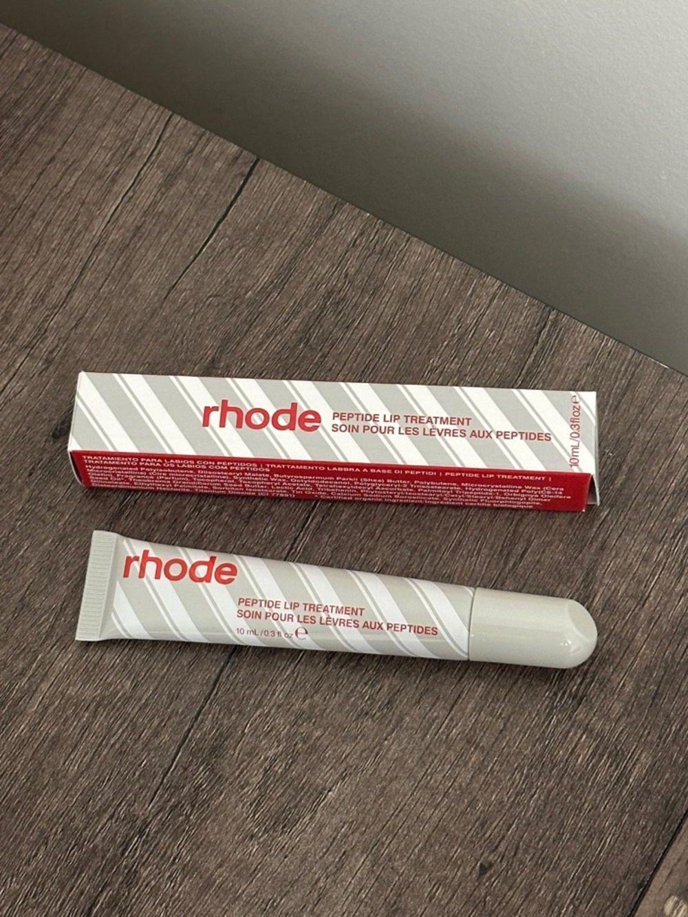 RHODE peppermint glaze lip tint